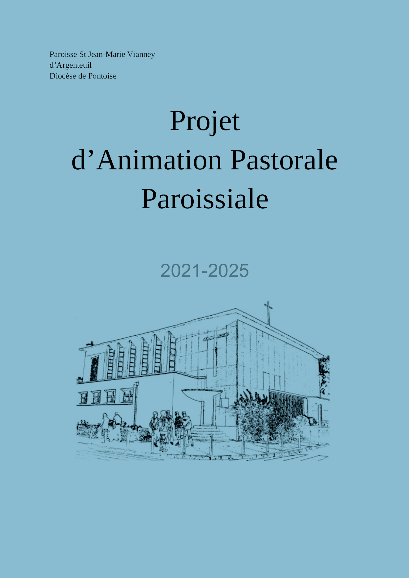 Projet d'Animation Pastorale Paroissiale